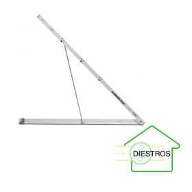 Escuadra Climaver 90° 45° 22.5° diestros 1250mm x 150mm