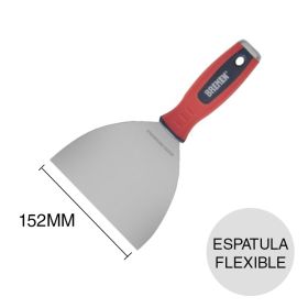Espatula flexible construccion en seco 6" acero x 152mm