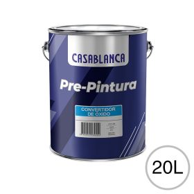 Convertidor de oxido exterior interior Pre-pintura blanco mate lata x 20l