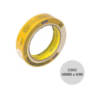 Cinta enmascarar papel C903 uso general blanca rollo 48mm x 40m