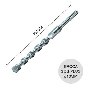Broca percutora dos labios SDS Plus II Pointer ø16mm x 160mm