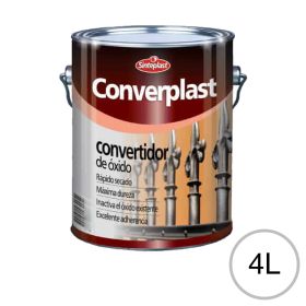 Convertidor de oxido Converplast exterior interior blanco mate lata x 4l