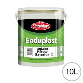 Enduido plastico Enduplast exterior blanco balde x 10l