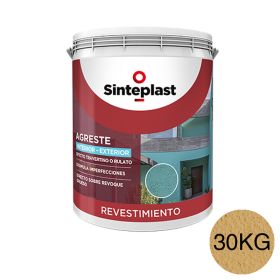 Revestimiento acrilico decorativo Agreste textura media exterior interior maizal mate balde x 30kg