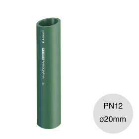 Caño tubo agua fria polipropileno random PN12 Magnum thermofusion ø20mm x 4000mm