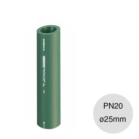 Caño tubo agua fria caliente polipropileno random PN20 Magnum thermofusion ø25mm x 4000mm