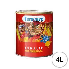 Esmalte Sintetico Alta Temperatura 250°C Blanco Brillante 4L
