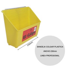 Bandeja colgar plastica pintor linea Profesional ancho 230mm