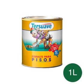Esmalte Sintetico para Pisos Exterior Interior Tersuave Verde Semimate 1L
