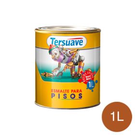 Esmalte Sintetico para Pisos Exterior Interior Tersuave Roble Semimate 1L