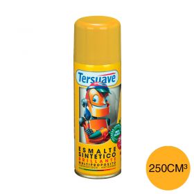 Aerosol Esmalte Sintetico Convertidor Antioxido Brillante Tersuave Amarillo 250cc