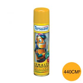 Aerosol Esmalte Sintetico Convertidor Antioxido Brillante Tersuave Amarillo 440cc