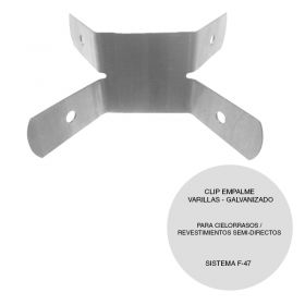 F-47 SUSPENSION REGULABLE CLIP DE UNION VARILLAS XU