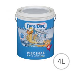 Pintura para Piletas al Agua Tersuave Blanco Mate 4L