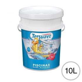 Pintura para Piletas al Agua Tersuave Blanco Mate 10L