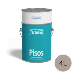 Esmalte epoxi pisos Xtreme gris semi mate lata x 4l
