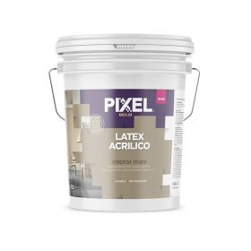 Pintura latex acrilico interior acrilico MI-150 lavable antihongos blanco mate balde x 10l
