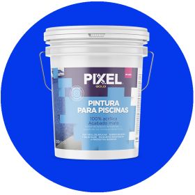 Pintura latex acrilico PP-200 piscinas/piletas azul mate balde x 20l