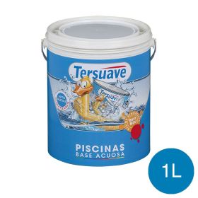 Pintura para Piletas al Agua Tersuave Azul Mate 1L